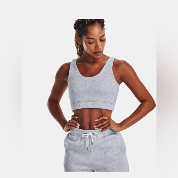 Under Armour playback ESS fleece crop tank - Picture 3 of 8